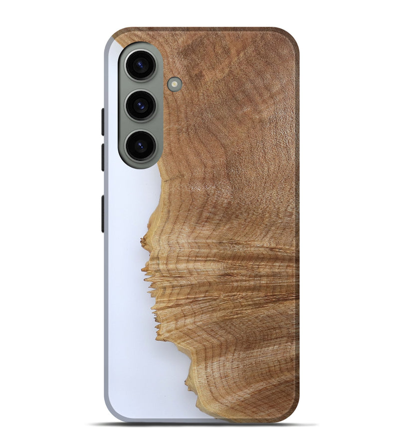 Galaxy S24 Plus Wood Live Edge Phone Case - Jannie (Clear, 801959)