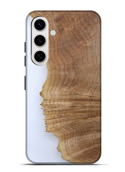Galaxy S25 Plus Wood Live Edge Phone Case - Jannie (Clear, 801959)