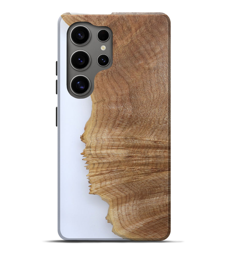 Galaxy S25 Ultra Wood Live Edge Phone Case - Jannie (Clear, 801959)