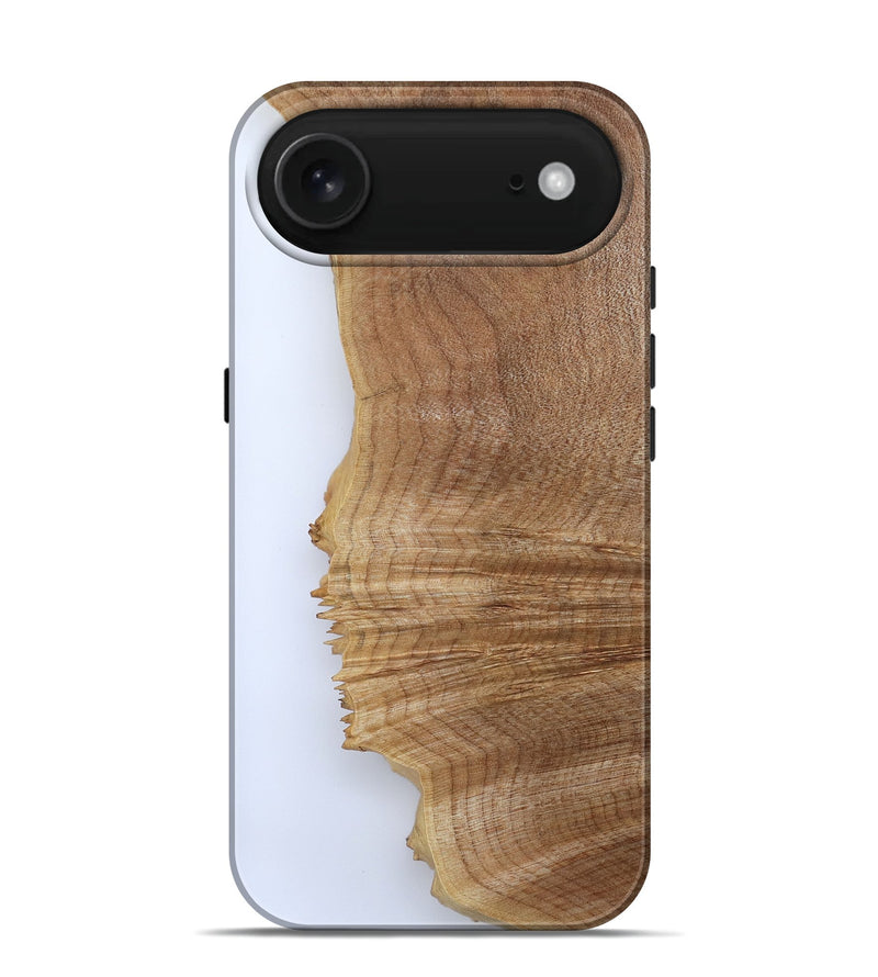 iPhone 17 Air Wood Live Edge Phone Case - Jannie (Clear, 801959)