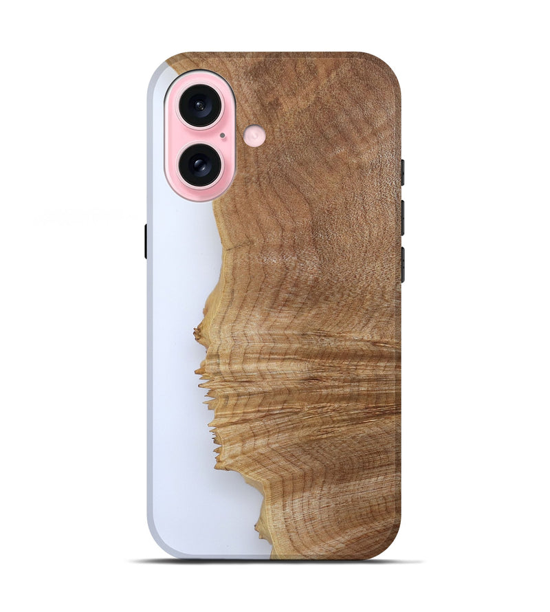 iPhone 17 Wood Live Edge Phone Case - Jannie (Clear, 801959)
