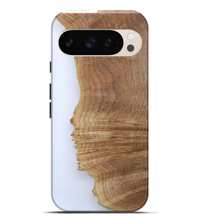 Pixel 10 Pro XL Wood Live Edge Phone Case - Jannie (Clear, 801959)