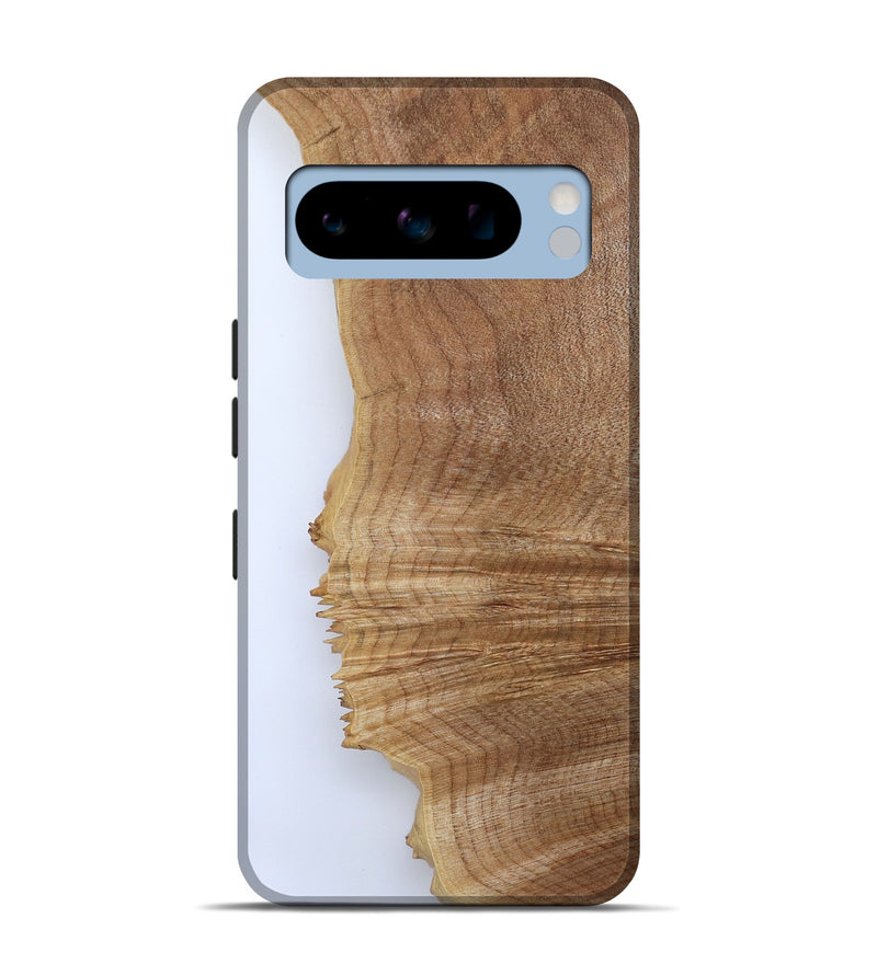 Pixel 8 Pro Wood Live Edge Phone Case - Jannie (Clear, 801959)