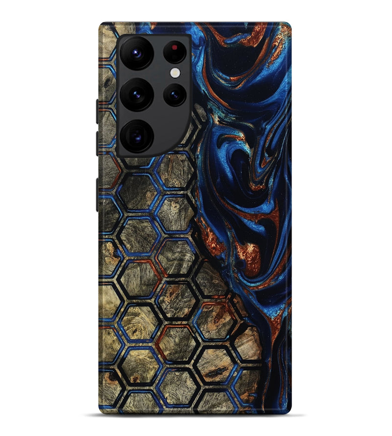 Galaxy S22 Ultra Wood Live Edge Phone Case - Scotty (Pattern, 801960)