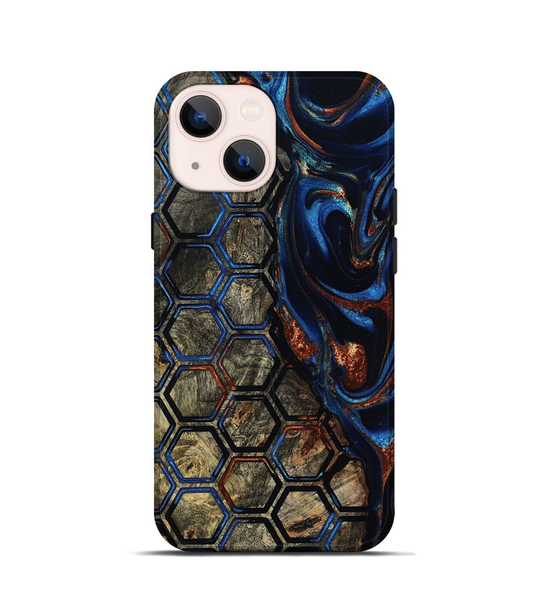 iPhone 13 mini Wood Live Edge Phone Case - Scotty (Pattern, 801960)