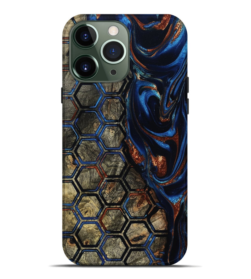 iPhone 13 Pro Max Wood Live Edge Phone Case - Scotty (Pattern, 801960)