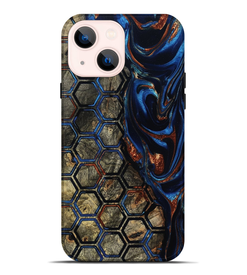 iPhone 14 Plus Wood Live Edge Phone Case - Scotty (Pattern, 801960)