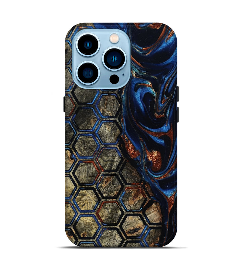 iPhone 14 Pro Wood Live Edge Phone Case - Scotty (Pattern, 801960)