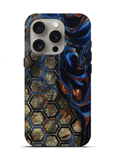 iPhone 16 Pro Wood Live Edge Phone Case - Scotty (Pattern, 801960)