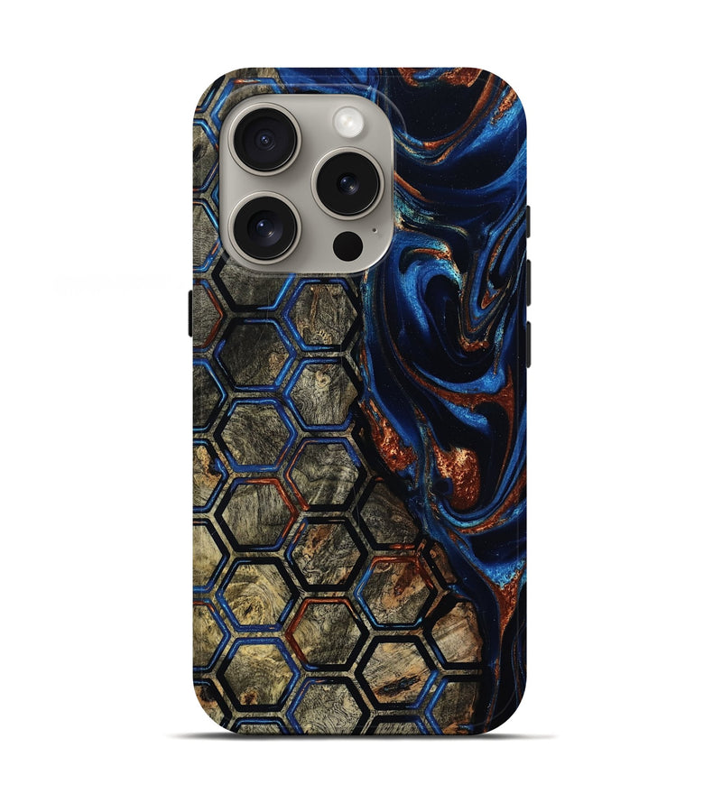 iPhone 16 Pro Wood Live Edge Phone Case - Scotty (Pattern, 801960)