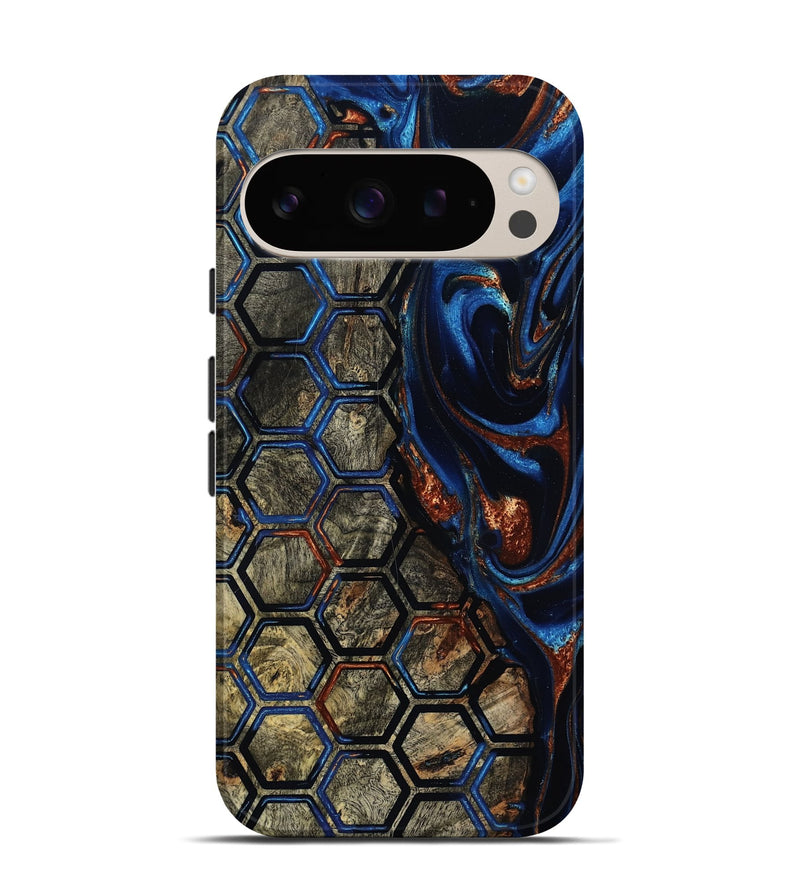 Pixel 9 Wood Live Edge Phone Case - Scotty (Pattern, 801960)