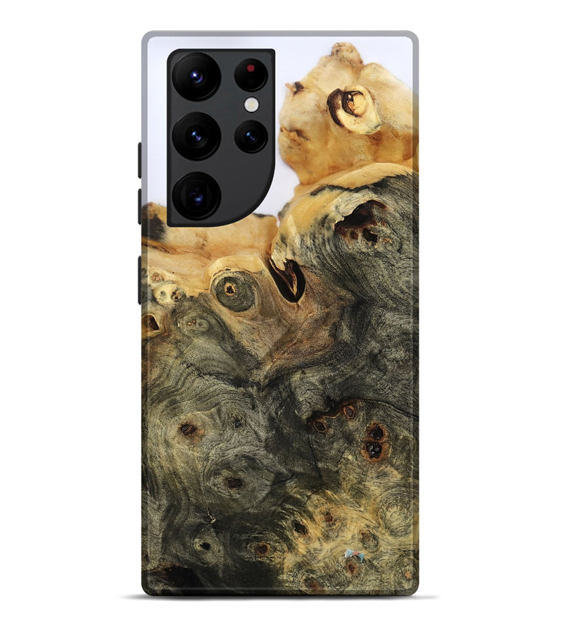 Galaxy S22 Ultra Wood Live Edge Phone Case - Otis (Clear, 801963)