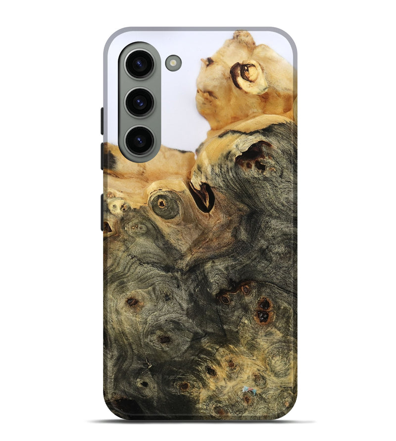 Galaxy S23 Plus Wood Live Edge Phone Case - Otis (Clear, 801963)