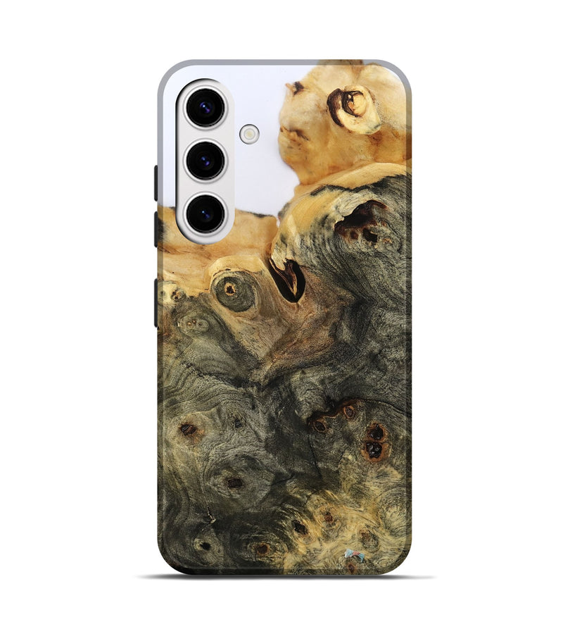 Galaxy S25 Wood Live Edge Phone Case - Otis (Clear, 801963)