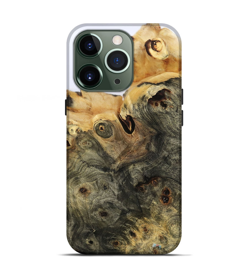 iPhone 13 Pro Wood Live Edge Phone Case - Otis (Clear, 801963)