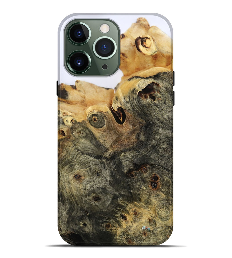 iPhone 13 Pro Max Wood Live Edge Phone Case - Otis (Clear, 801963)