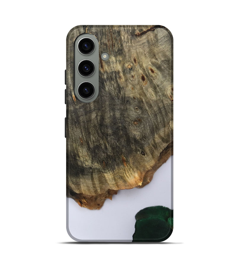 Galaxy S24 Wood Live Edge Phone Case - Carla (Clear, 801964)