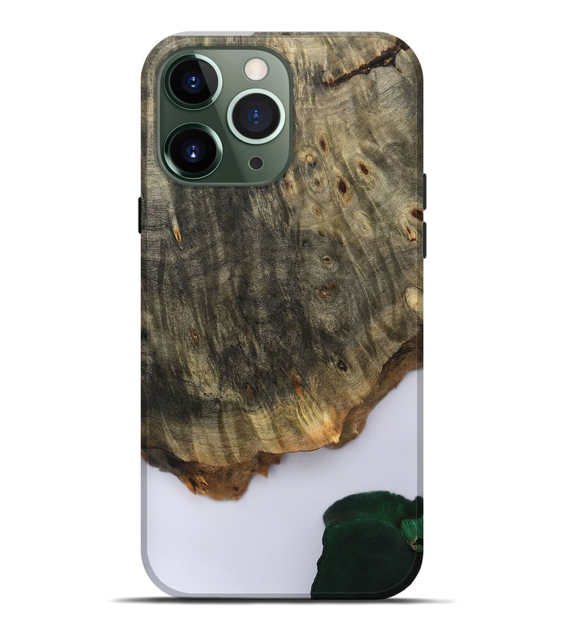 iPhone 13 Pro Max Wood Live Edge Phone Case - Carla (Clear, 801964)