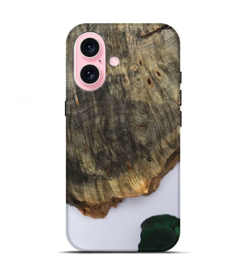 iPhone 17 Wood Live Edge Phone Case - Carla (Clear, 801964)