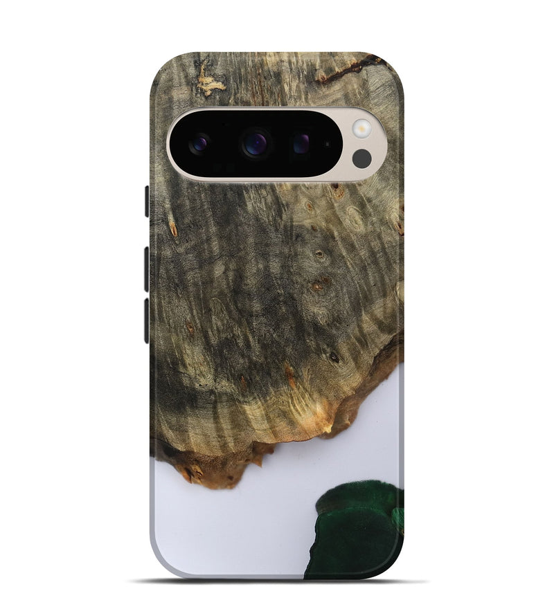 Pixel 10 Wood Live Edge Phone Case - Carla (Clear, 801964)