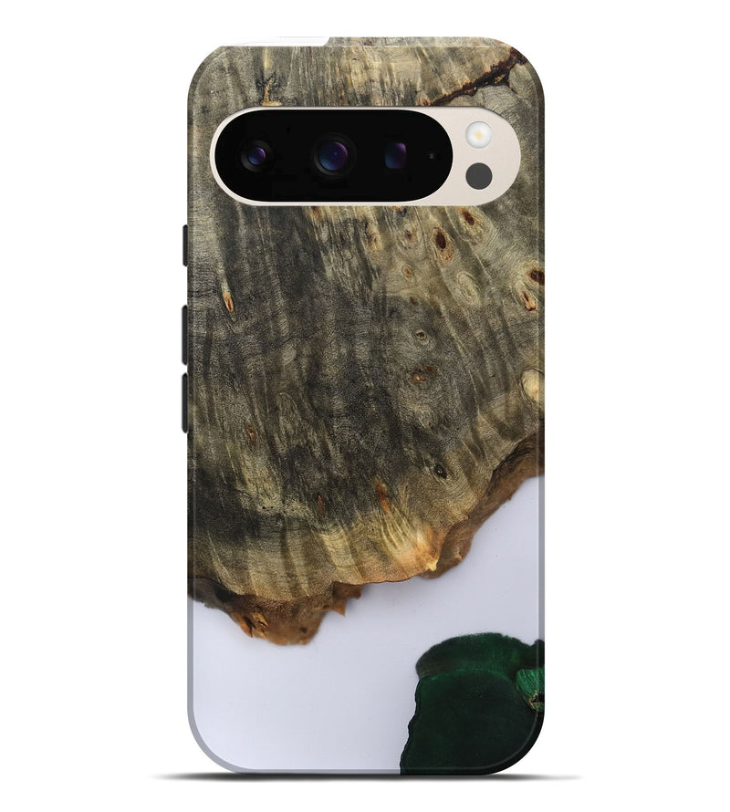 Pixel 10 Pro XL Wood Live Edge Phone Case - Carla (Clear, 801964)
