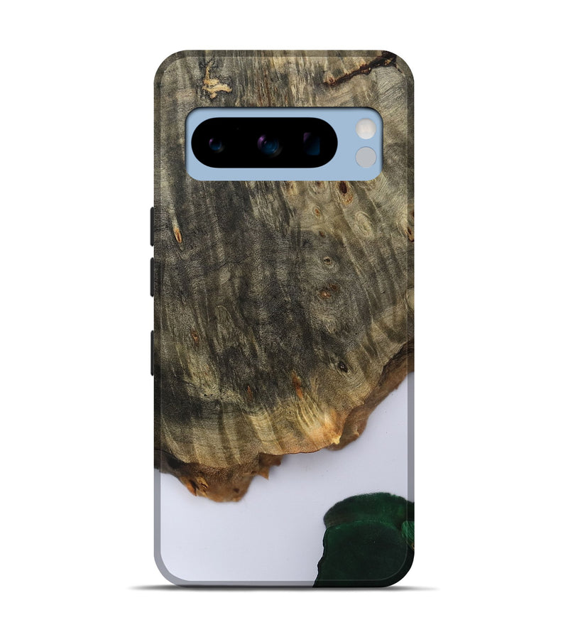 Pixel 8 Pro Wood Live Edge Phone Case - Carla (Clear, 801964)