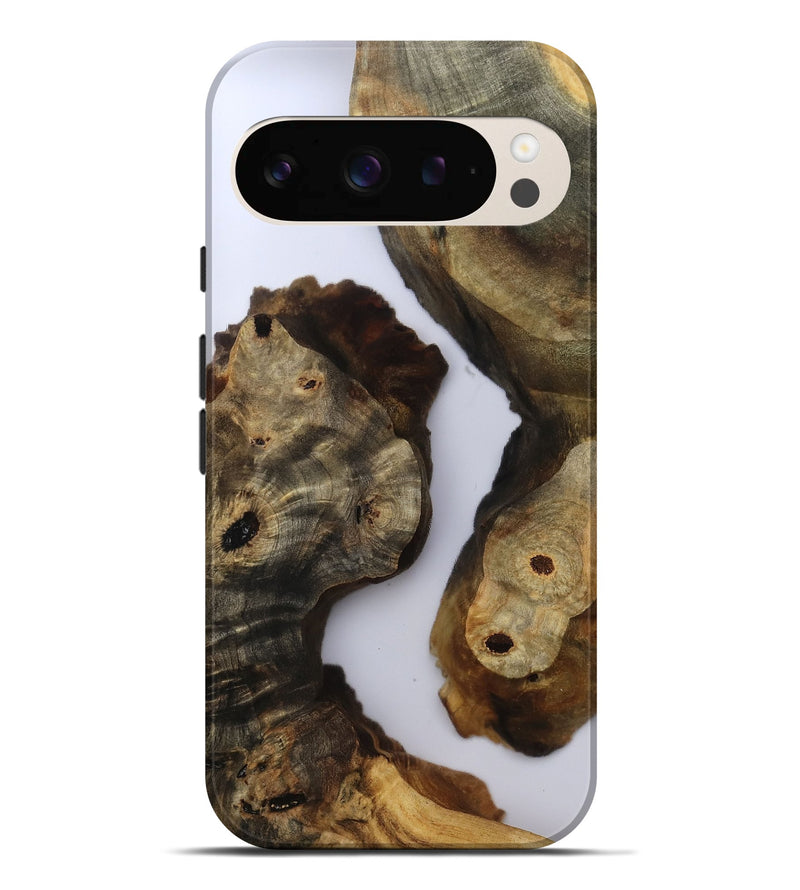 Pixel 9 Pro XL Wood Live Edge Phone Case - Miley (Clear, 801965)