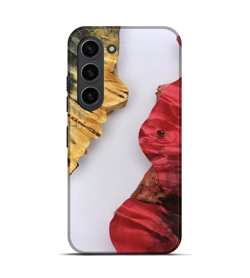 Galaxy S23 Wood Live Edge Phone Case - Harland (Clear, 801966)