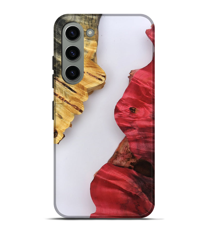 Galaxy S23 Plus Wood Live Edge Phone Case - Harland (Clear, 801966)