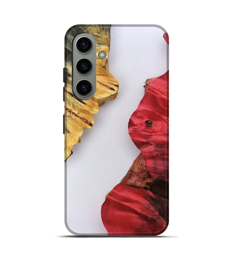 Galaxy S24 Wood Live Edge Phone Case - Harland (Clear, 801966)