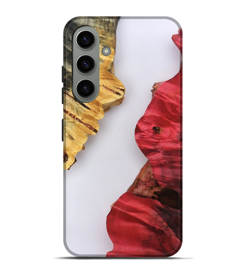 Galaxy S24 Plus Wood Live Edge Phone Case - Harland (Clear, 801966)