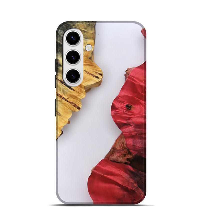 Galaxy S25 Wood Live Edge Phone Case - Harland (Clear, 801966)