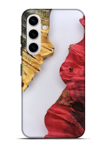 Galaxy S25 Plus Wood Live Edge Phone Case - Harland (Clear, 801966)