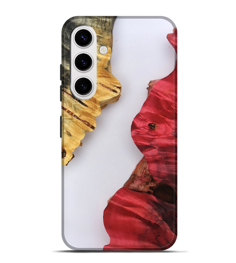 Galaxy S25 Plus Wood Live Edge Phone Case - Harland (Clear, 801966)