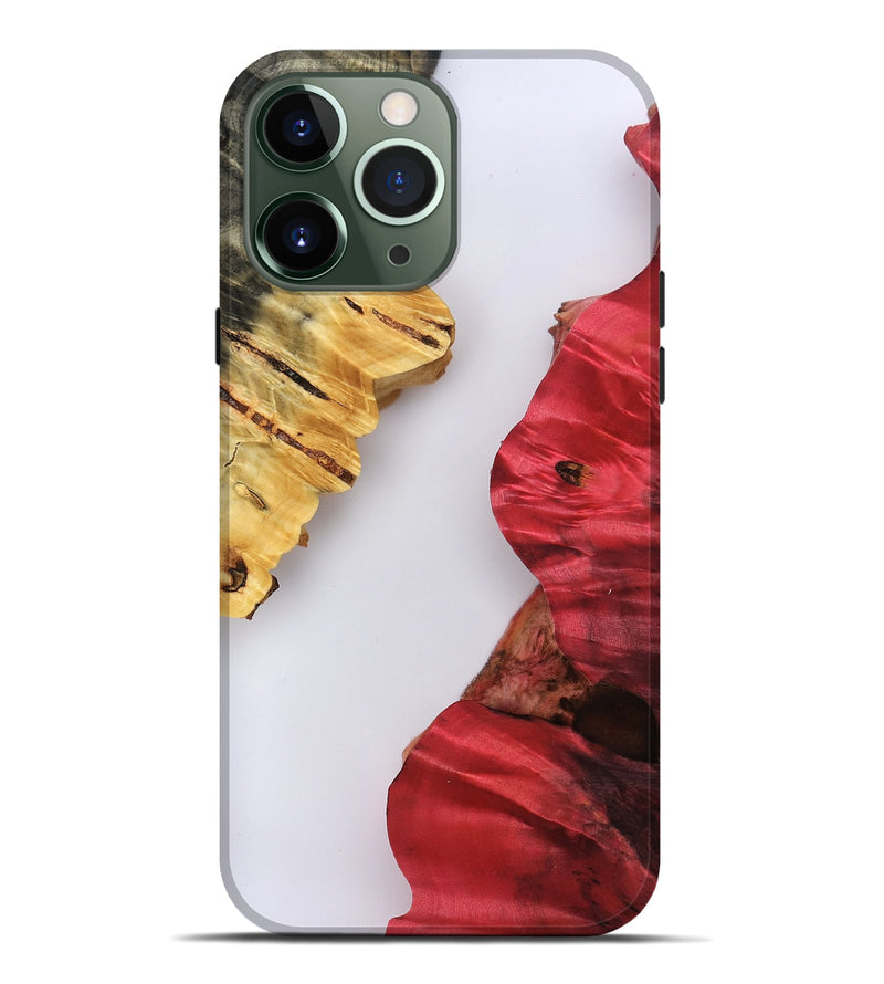 iPhone 13 Pro Max Wood Live Edge Phone Case - Harland (Clear, 801966)