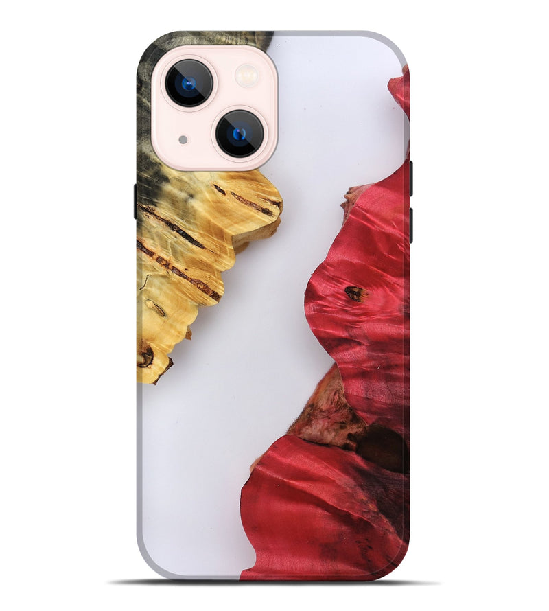 iPhone 14 Plus Wood Live Edge Phone Case - Harland (Clear, 801966)