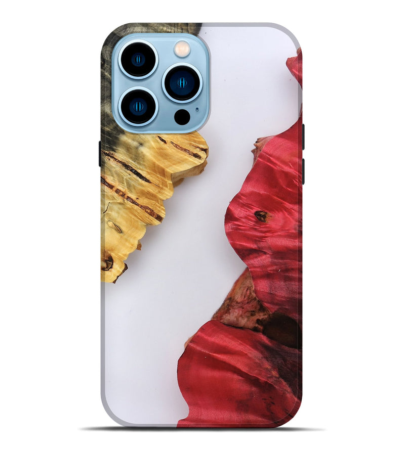 iPhone 14 Pro Max Wood Live Edge Phone Case - Harland (Clear, 801966)