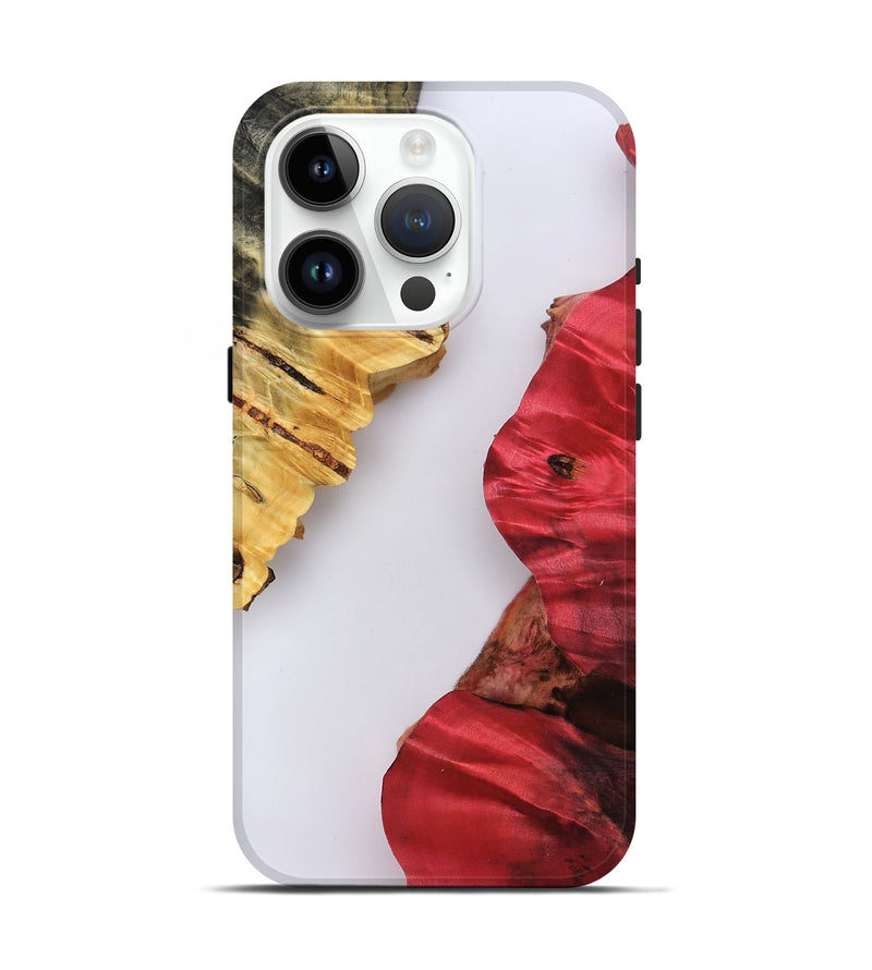 iPhone 15 Pro Wood Live Edge Phone Case - Harland (Clear, 801966)