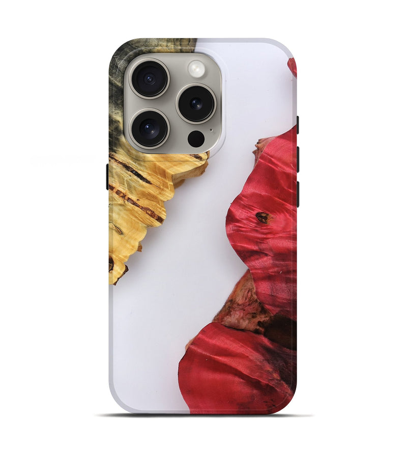 iPhone 16 Pro Wood Live Edge Phone Case - Harland (Clear, 801966)