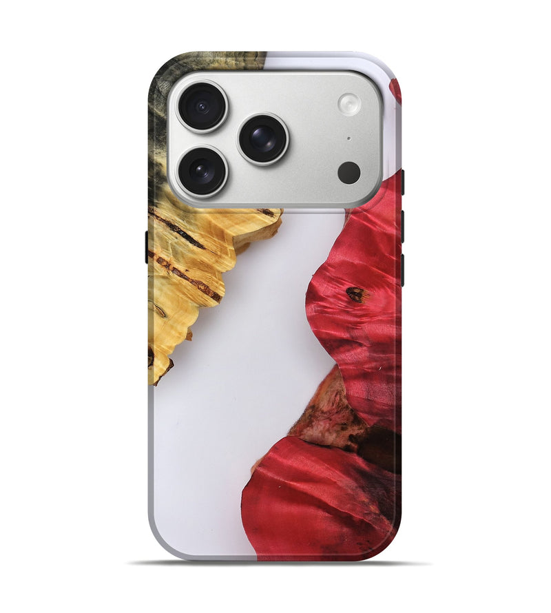 iPhone 17 Pro Wood Live Edge Phone Case - Harland (Clear, 801966)