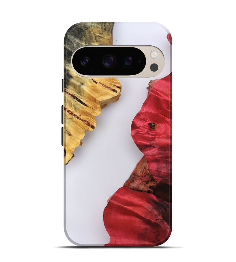 Pixel 10 Pro Wood Live Edge Phone Case - Harland (Clear, 801966)