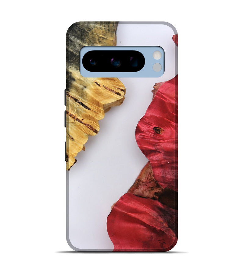 Pixel 8 Pro Wood Live Edge Phone Case - Harland (Clear, 801966)