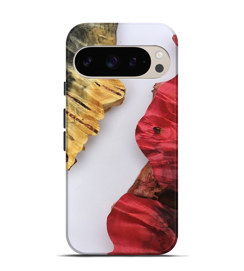 Pixel 9 Wood Live Edge Phone Case - Harland (Clear, 801966)
