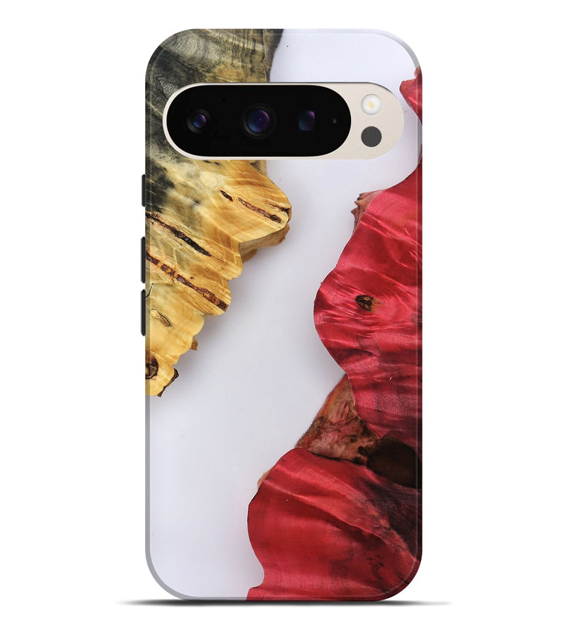 Pixel 9 Pro XL Wood Live Edge Phone Case - Harland (Clear, 801966)