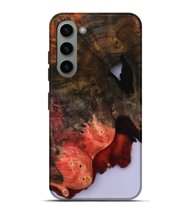 Galaxy S23 Plus Wood Live Edge Phone Case - Helene (Clear, 801967)