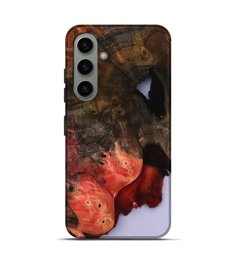 Galaxy S24 Wood Live Edge Phone Case - Helene (Clear, 801967)