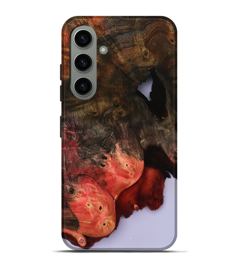 Galaxy S24 Plus Wood Live Edge Phone Case - Helene (Clear, 801967)