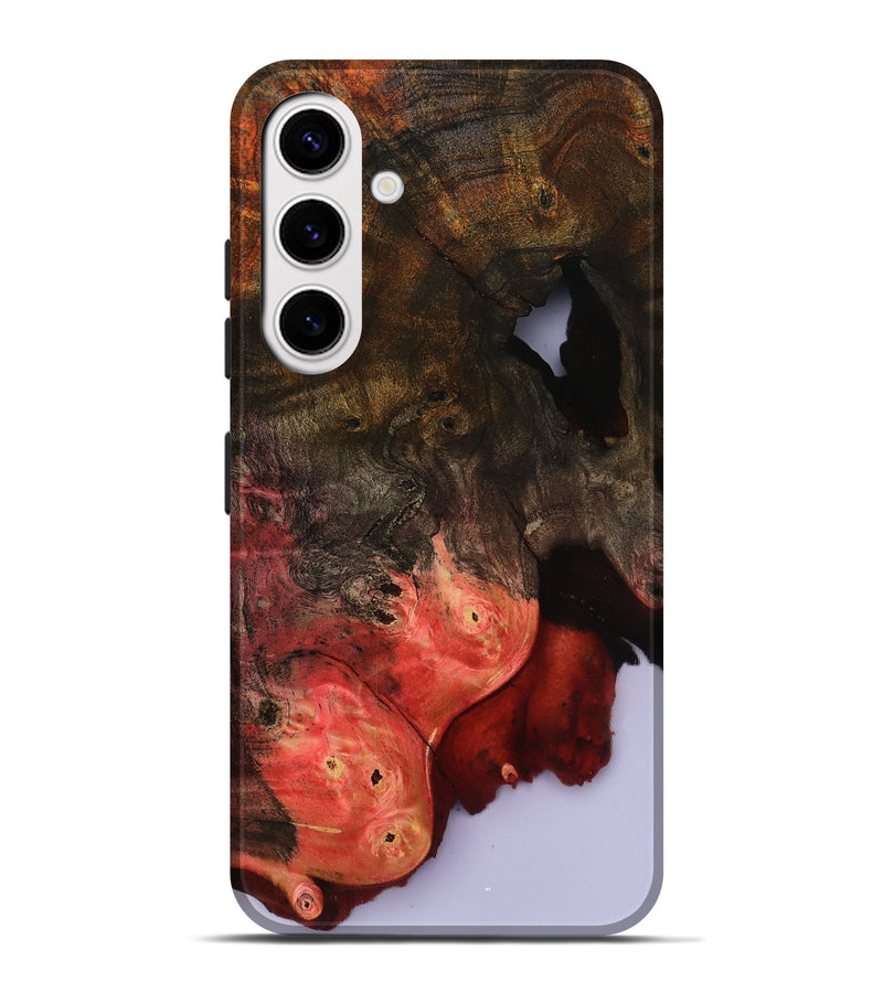 Galaxy S25 Plus Wood Live Edge Phone Case - Helene (Clear, 801967)