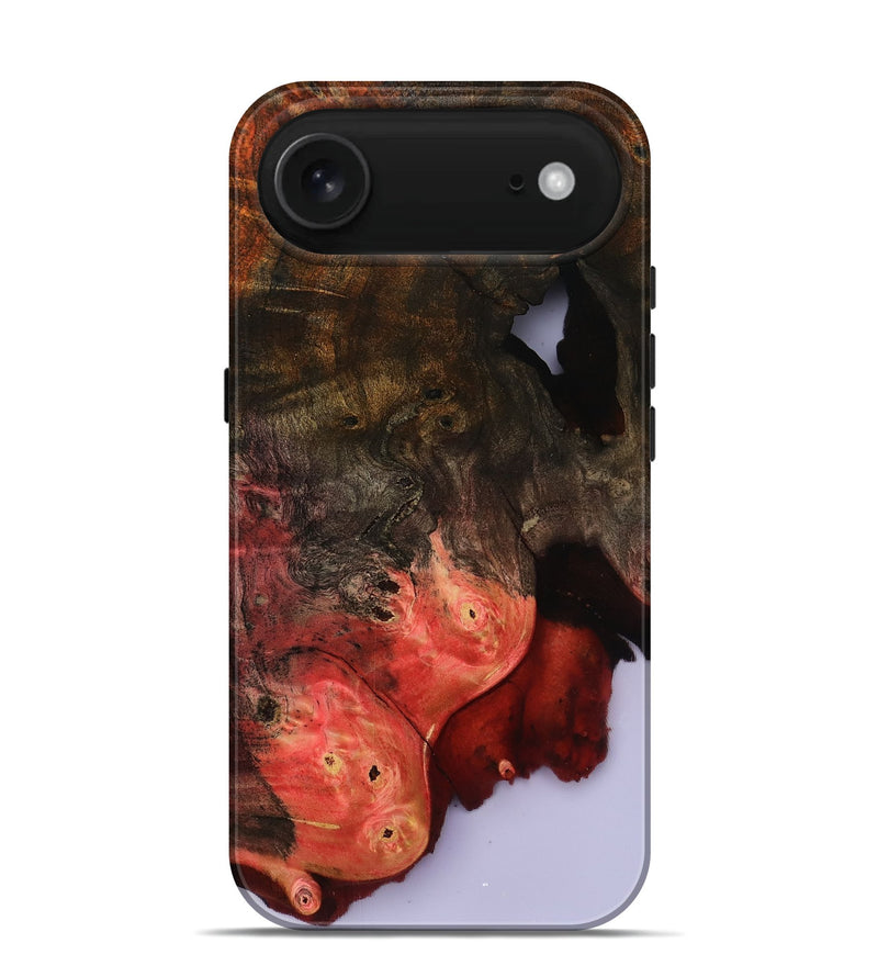 iPhone 17 Air Wood Live Edge Phone Case - Helene (Clear, 801967)