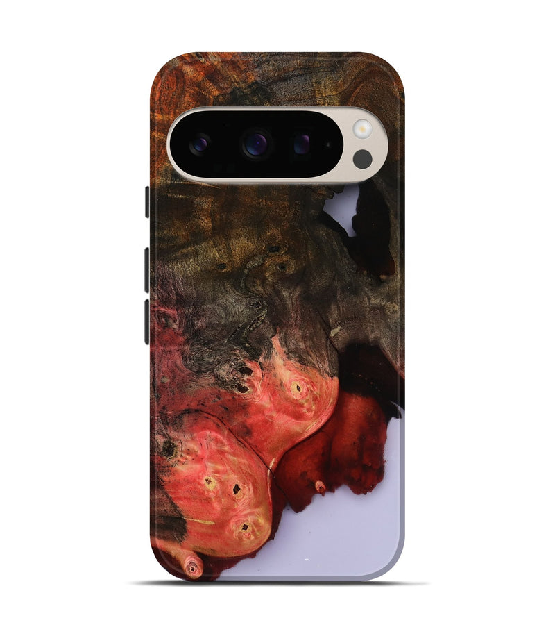 Pixel 10 Pro Wood Live Edge Phone Case - Helene (Clear, 801967)